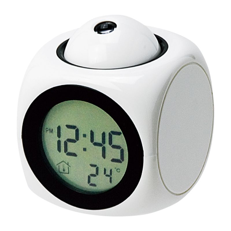 Wrought Studio Digital Analog Electric Alarm Tabletop Clock in